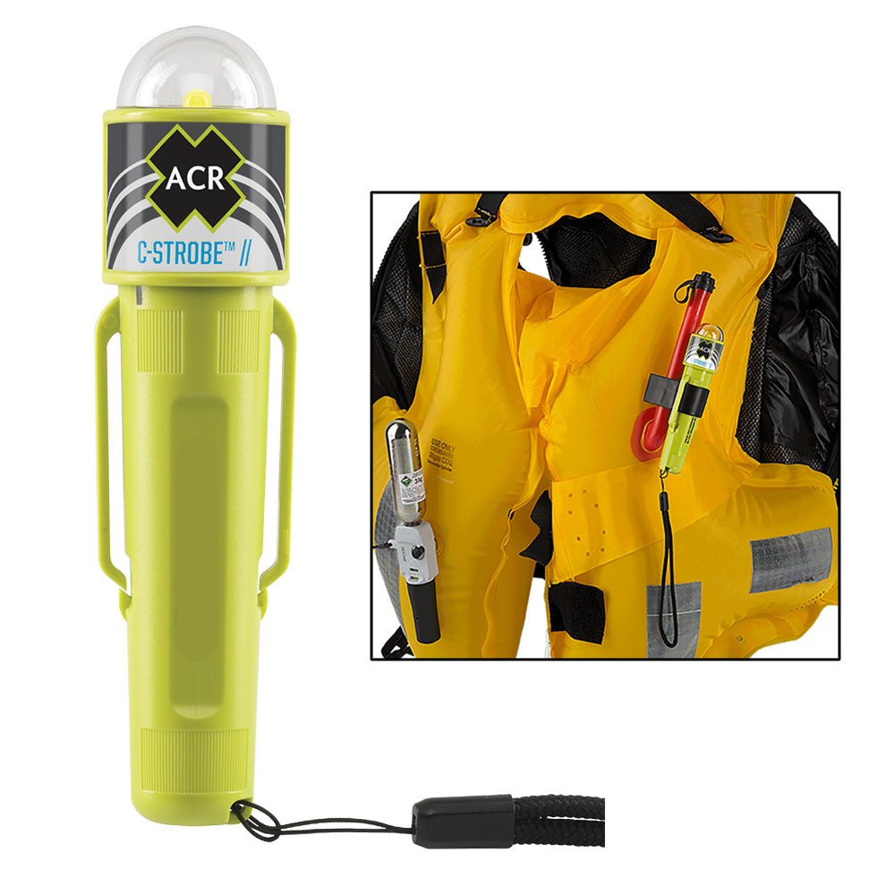 ACR C - Strobe LED Light Jacket Emergency Signal, USCG, SOLAS (Batteries Not Included) - Life Raft Professionals
