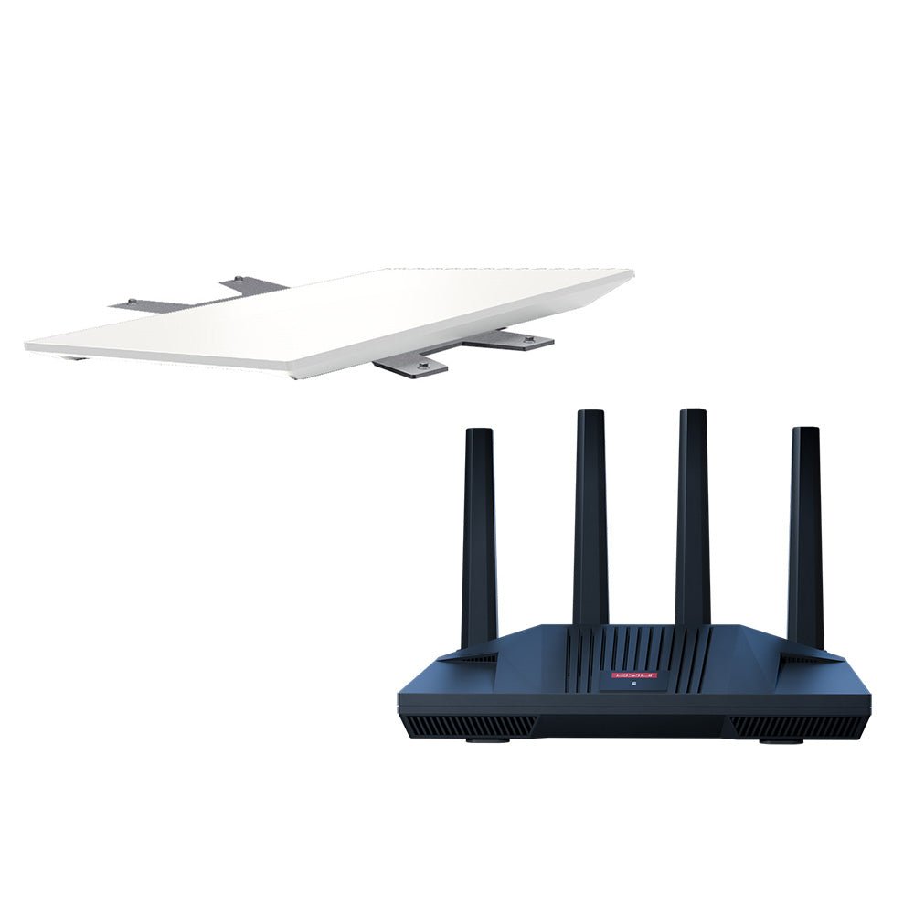 KVH Starlink Performance Gen 3 Kit w/Flat Mount CommBox Edge Core Communications Gateway Wi - Fi Router - Life Raft Professionals