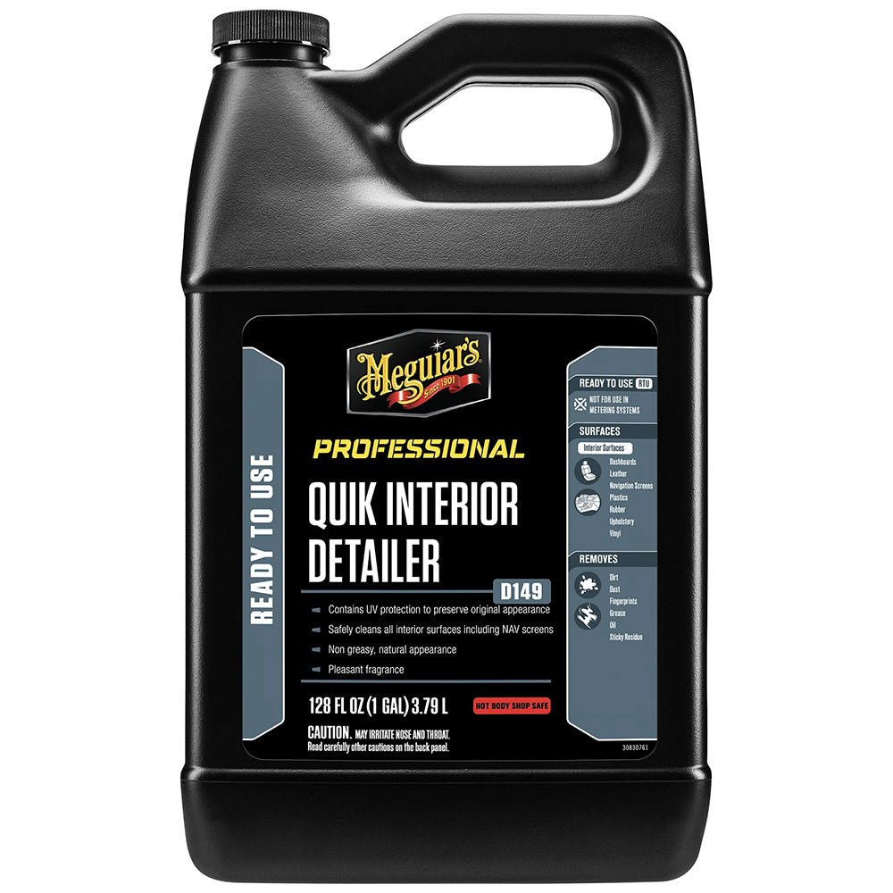 Meguiar's Quik Interior Detailer - 1 Gallon - Life Raft Professionals