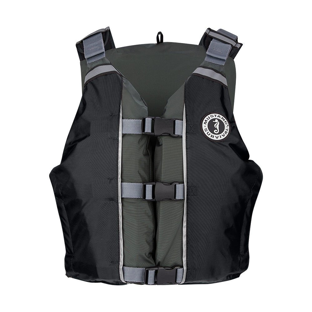 Mustang APF Foam Vest - Universal - Black/Grey - Life Raft Professionals