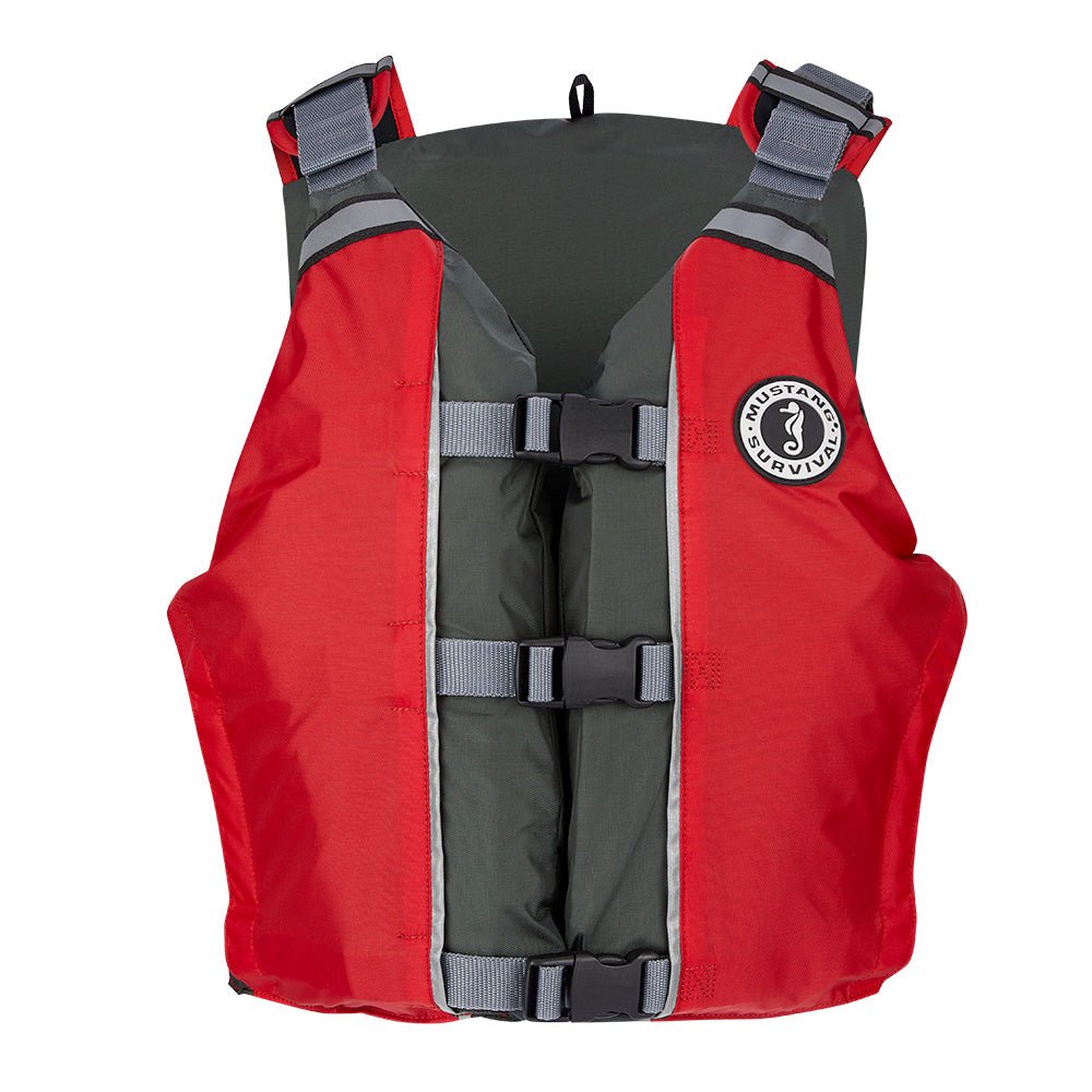 Mustang APF Foam Vest - Universal - Red/Grey - Life Raft Professionals