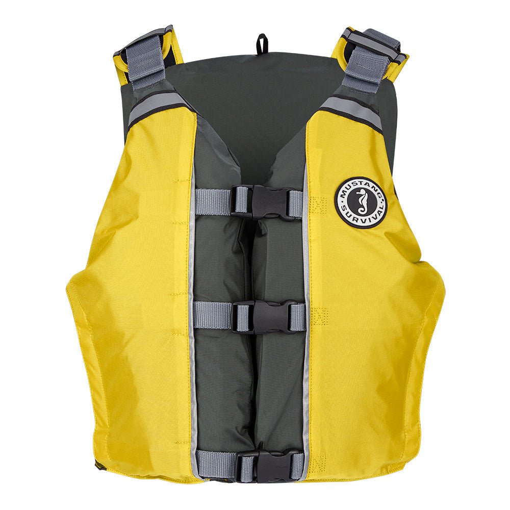 Mustang APF Foam Vest - Universal - Yellow/Grey - Life Raft Professionals