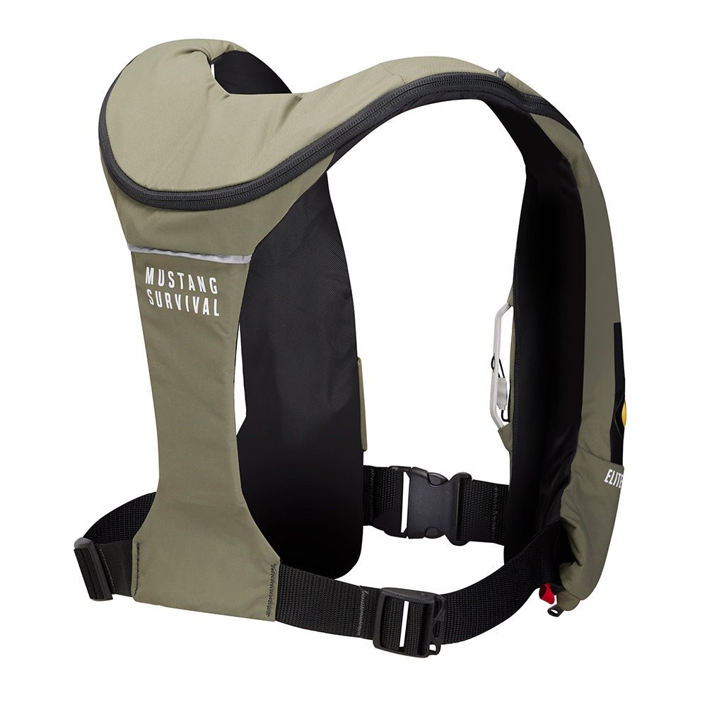 Mustang Elite 120 Coastal Inflatable PFD - Everglade Green - Life Raft Professionals