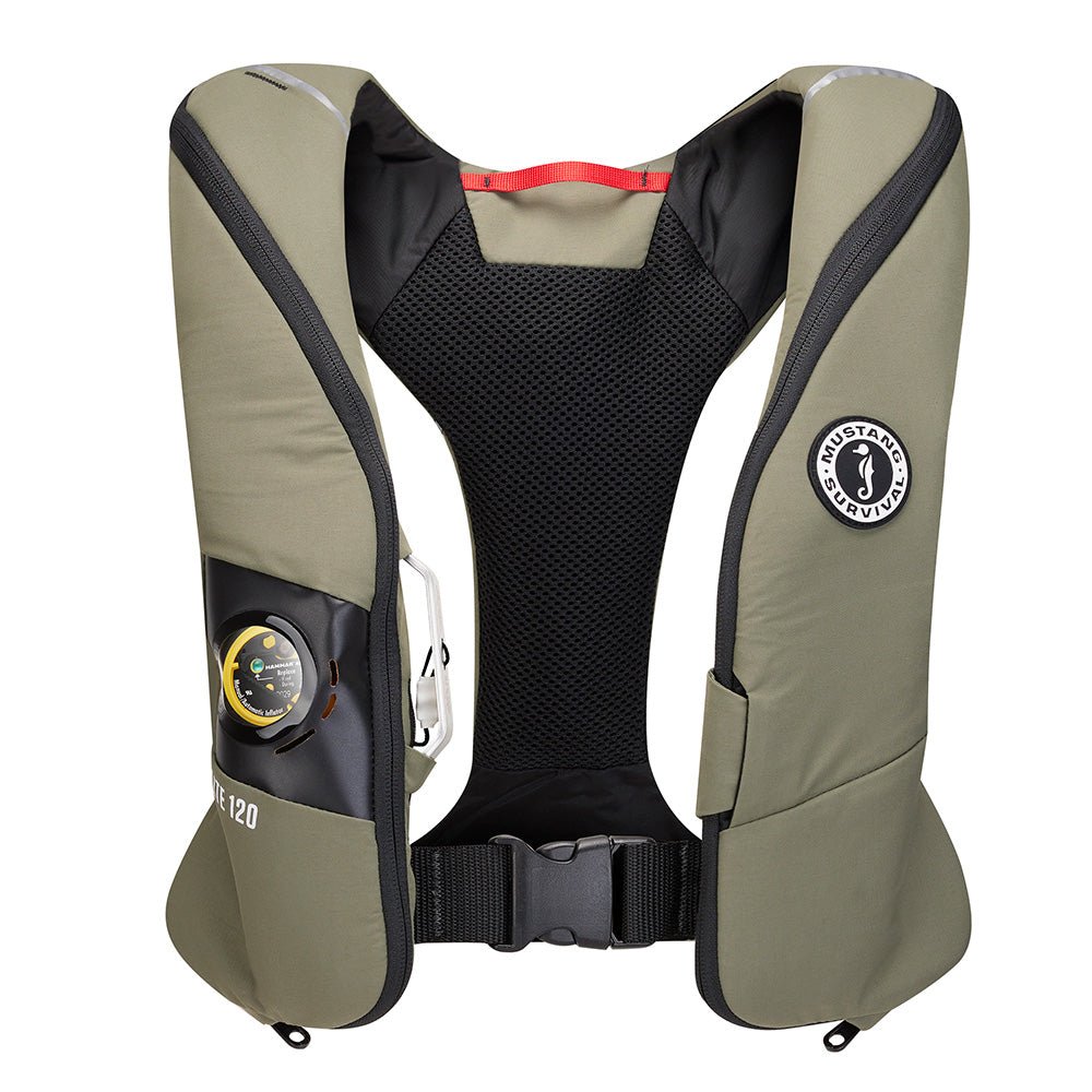 Mustang Elite 120 Coastal Inflatable PFD - Everglade Green - Life Raft Professionals