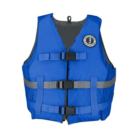 Mustang Livery Foam Vest - M/L - Blue - Life Raft Professionals