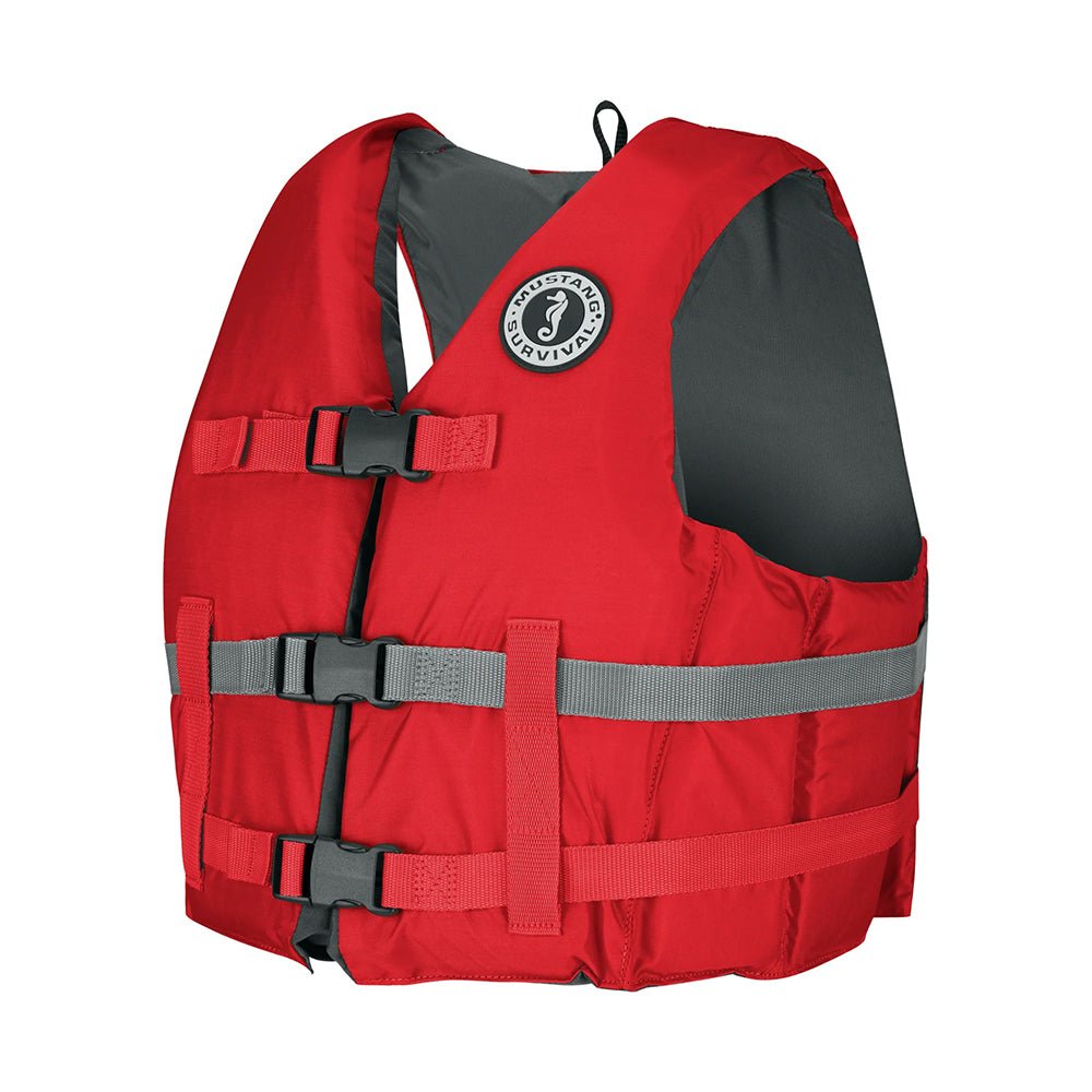 Mustang Livery Foam Vest - XS/S - Red - Life Raft Professionals