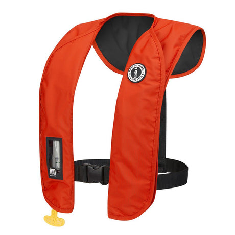 Mustang MIT 100 Inflatable PFD - Orange/Black - Life Raft Professionals