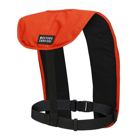 Mustang MIT 100 Inflatable PFD - Orange/Black - Life Raft Professionals