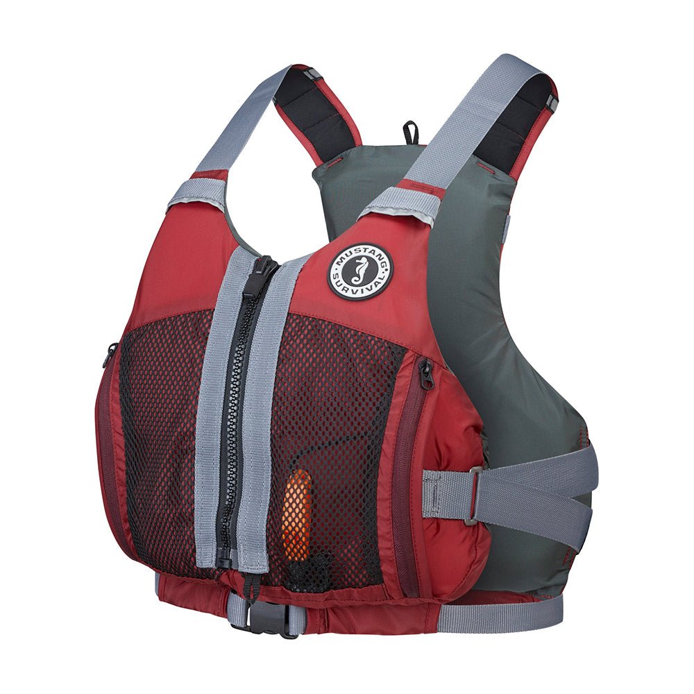 Mustang Women's Destiny Foam Vest - S/M - Merlot - Life Raft Professionals