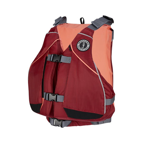 Mustang Women's Moxie Foam Life Vest - XL/XXL - Merlot/Coral - Life Raft Professionals