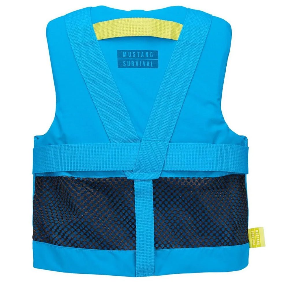 Mustang Youth REV Foam Life Vest - Azure Blue - Life Raft Professionals