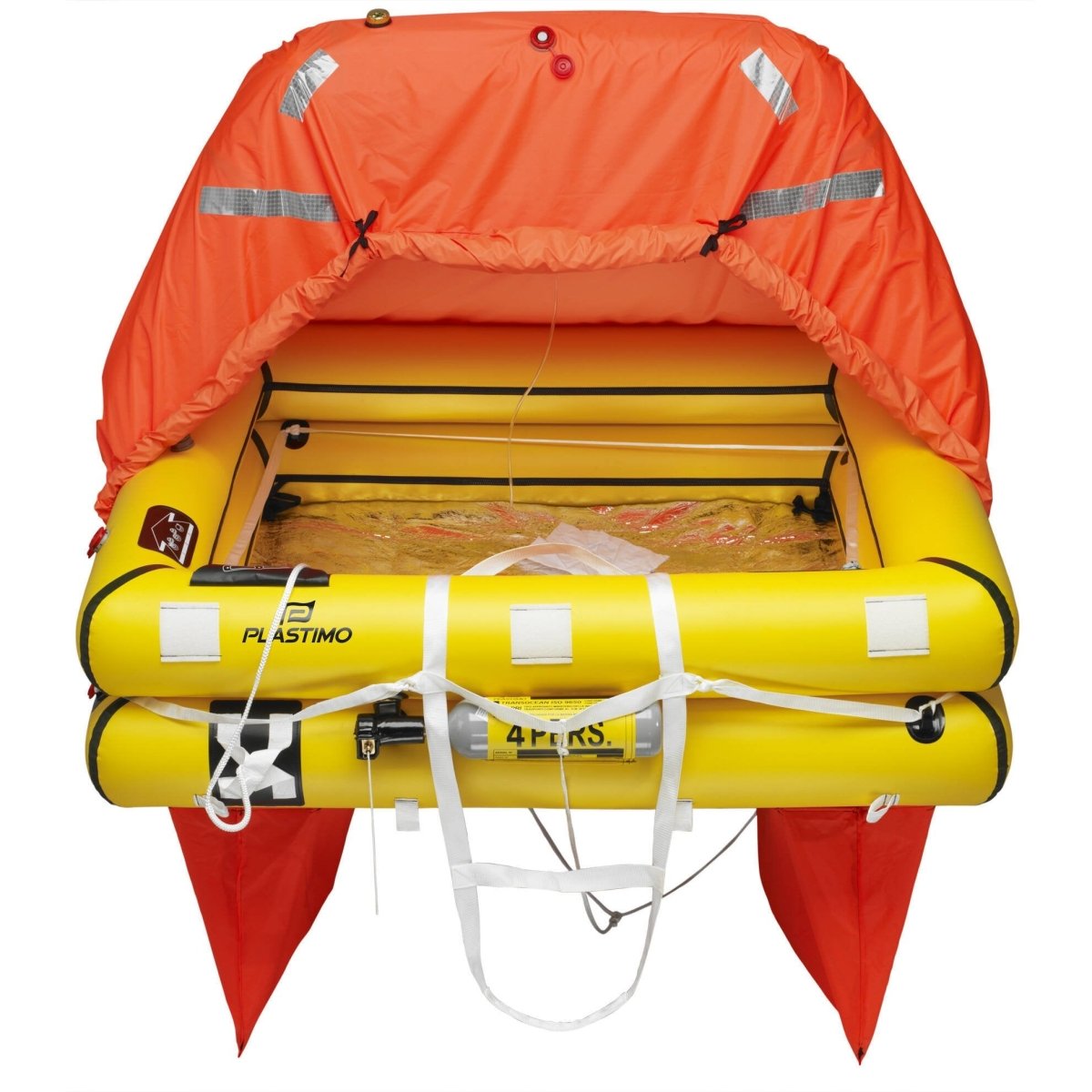 Plastimo Transocean ISO Life Raft, 4 - 8 Person - Life Raft Professionals