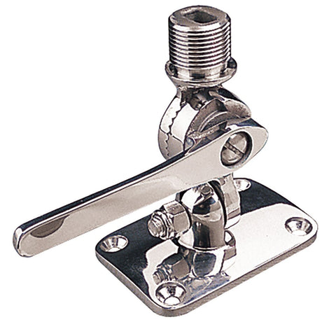 Sea - Dog Adjustable Antenna Base - Deck Mount - Investment Cast 316 Stainless Steel - Life Raft Professionals