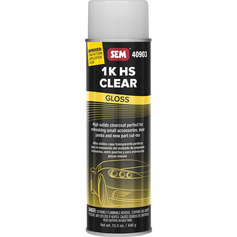 SEM 1K HS Clear - 20oz Aerosol Can - Gloss Finish - Life Raft Professionals