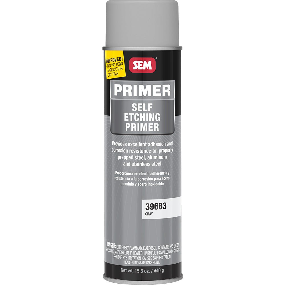 SEM Self Etching Primer - 20oz Aerosol Can - Grey - Life Raft Professionals