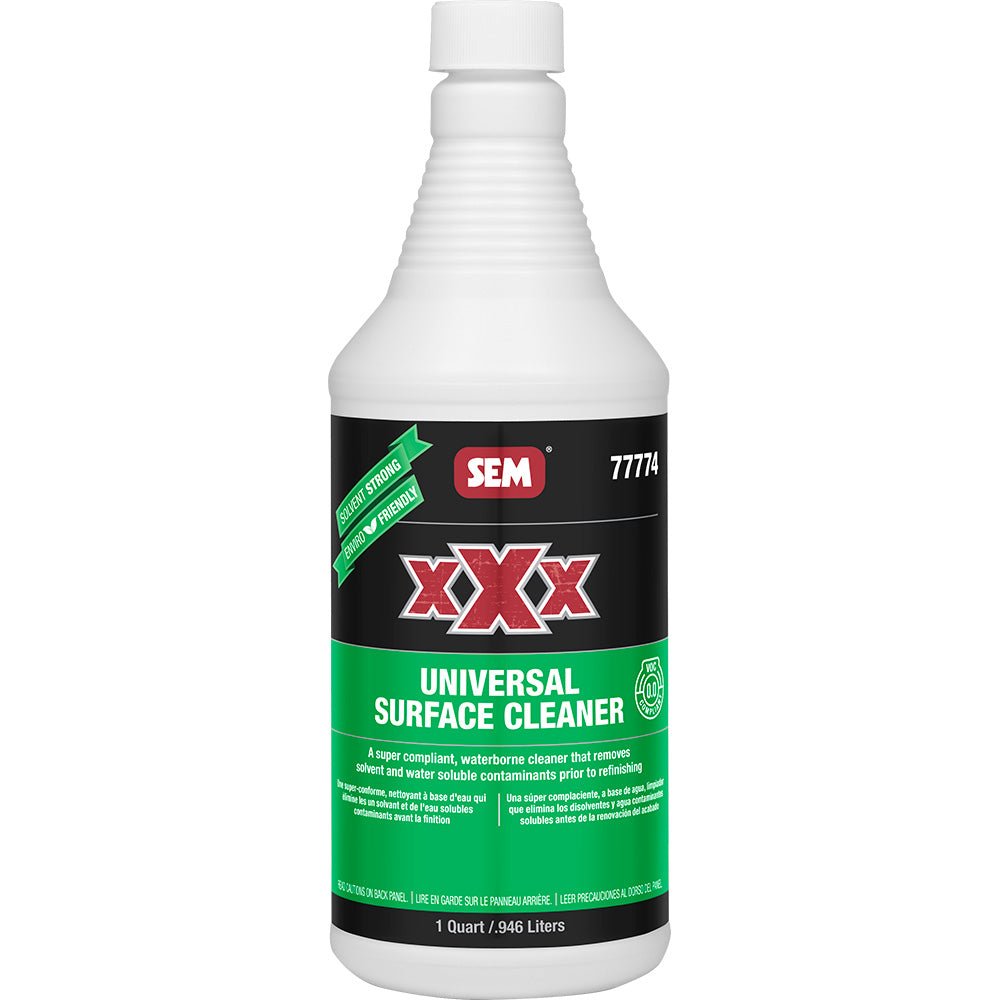 SEM XXX Universal Surface Cleaner - 1 Quart - Life Raft Professionals