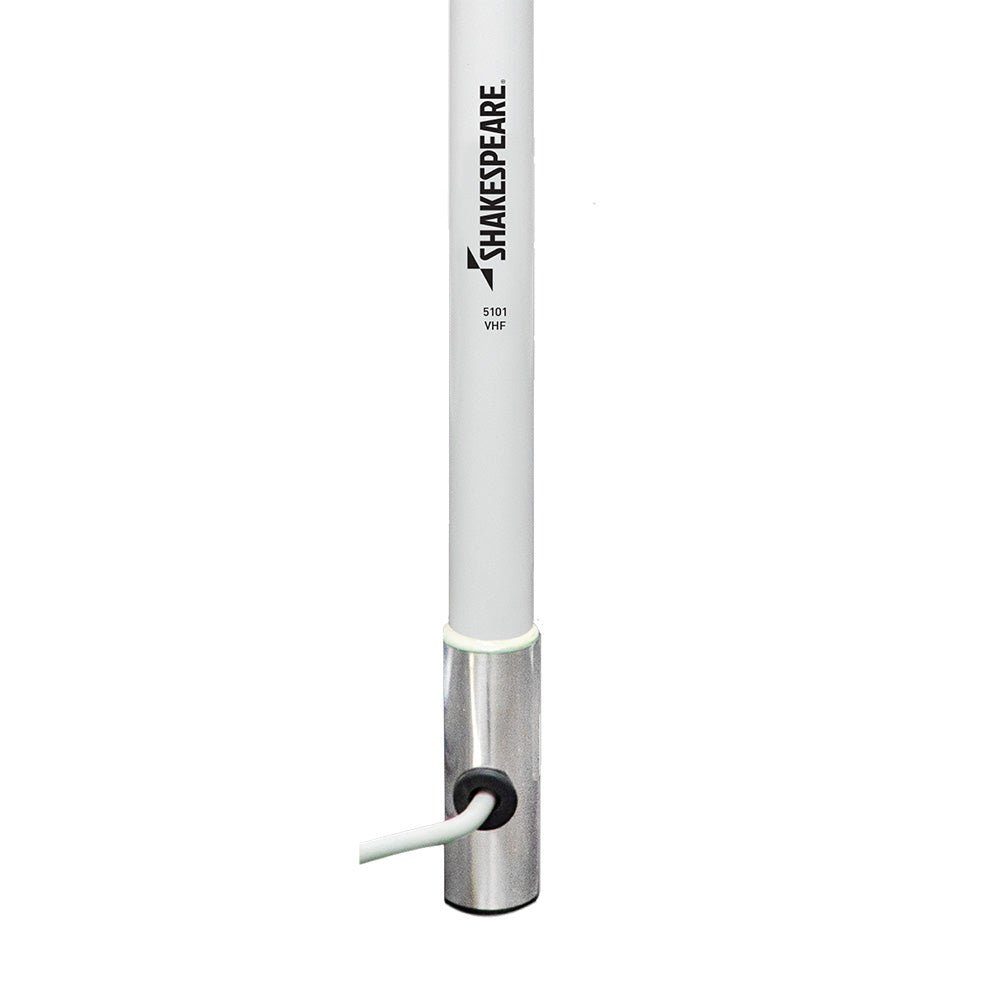 Shakespeare 5101 8 Classic VHF Antenna w/15' RG - 58 Cable - White - Life Raft Professionals