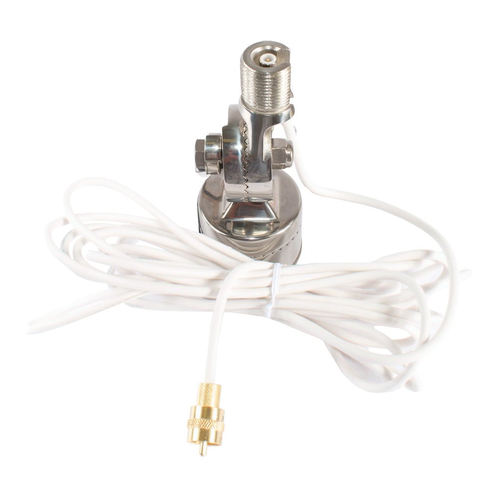 Shakespeare Quick Connect SS Rail Mount w/Cable f/Quick Connect Antenna - Life Raft Professionals
