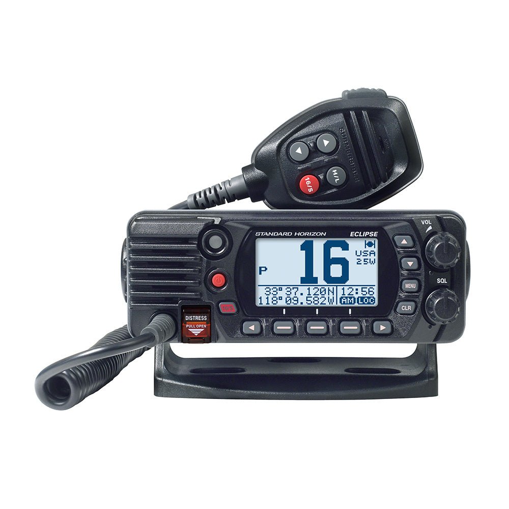 Standard Horizon GX1410B Eclipse Series 25W Fixed Mount VHF - Black - Life Raft Professionals