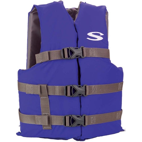 Stearns Youth Classic Vest Life Jacket - 50-90lbs - Blue/Grey - Life Raft Professionals