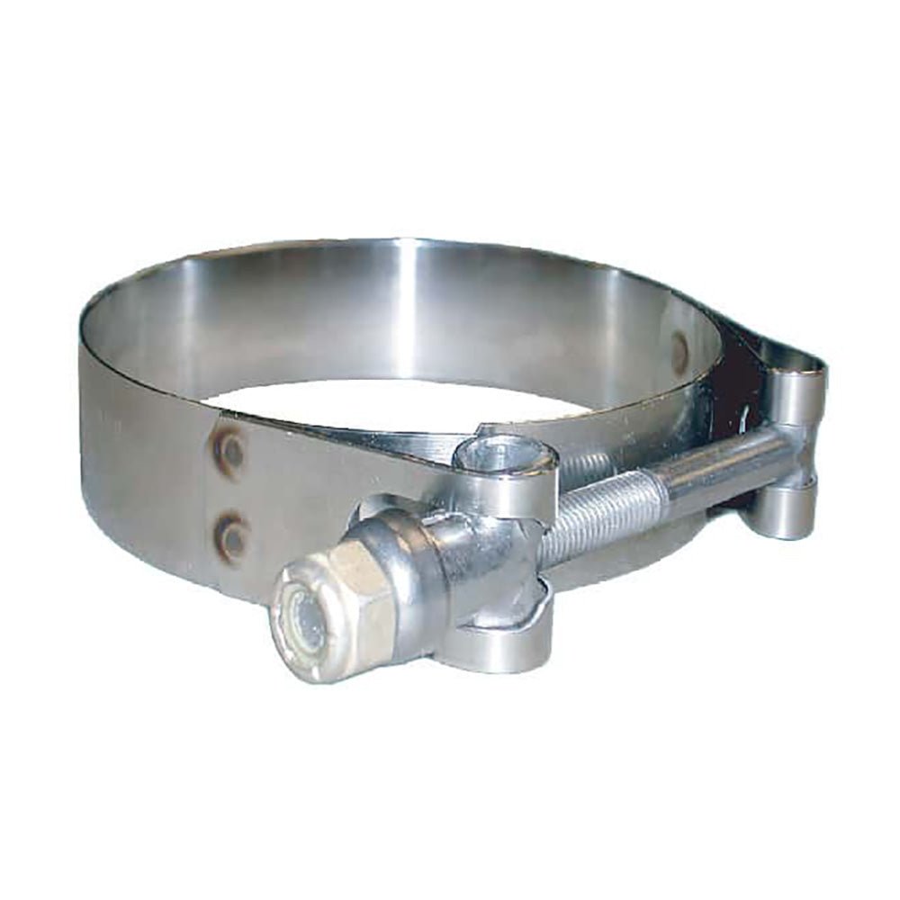 Trident Marine 316 SS T - Bolt Clamp - 3/4" Band - 6.30" - 6.74" Range - 10 - Pack - Life Raft Professionals