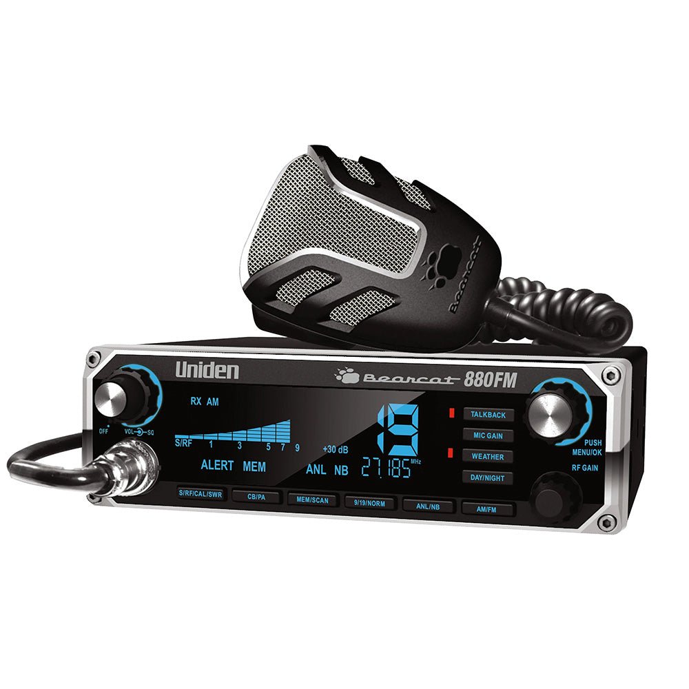 Uniden Bearcat 880FM CB Radio w/AM/FM - Life Raft Professionals