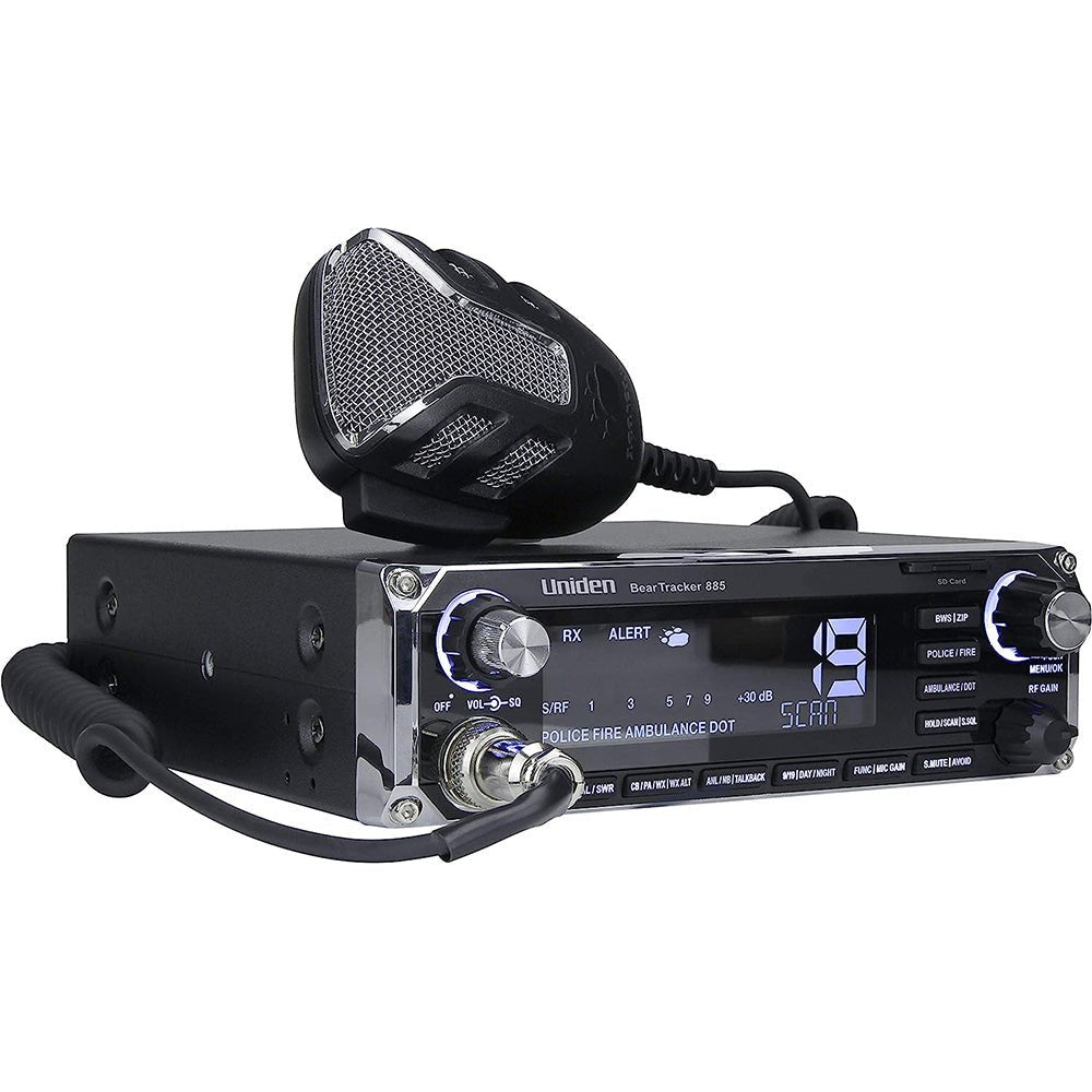 Uniden BearTracker 885 Hybrid CB Radio - Life Raft Professionals