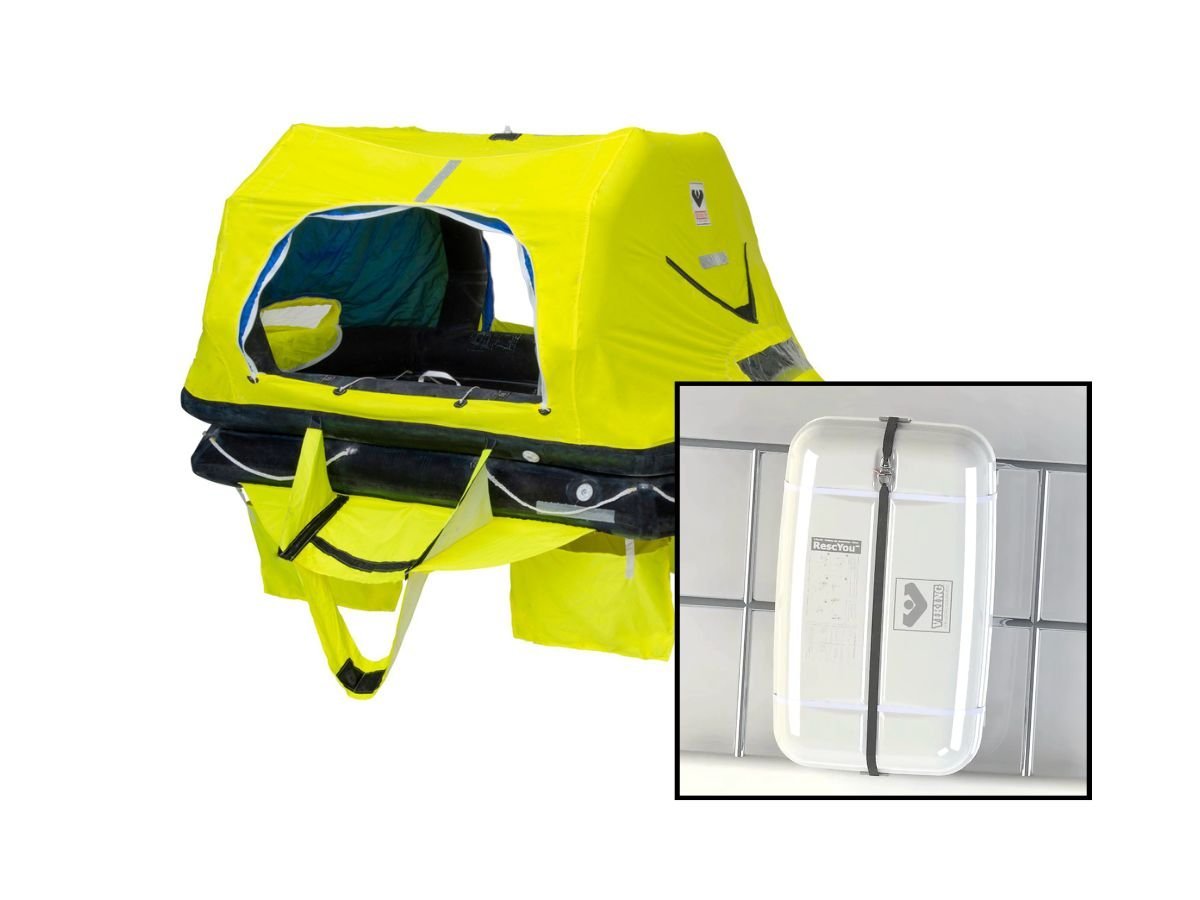 VIKING RescYou Pro Offshore Liferaft, 4 - 8 Person - Life Raft Professionals