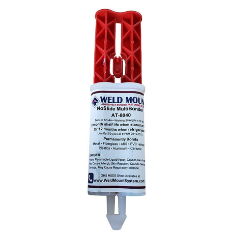 Weld Mount 8040 Acrylic Adhesive w/Plunger - Life Raft Professionals