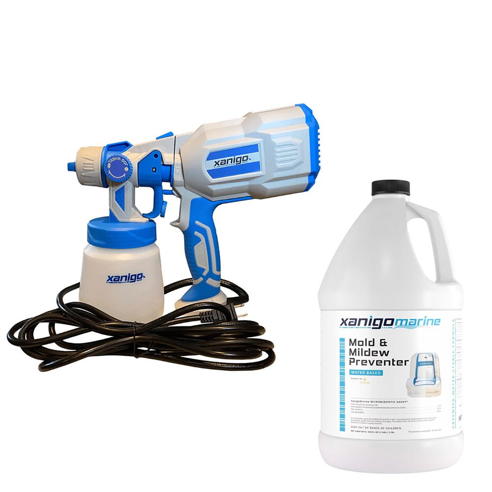 Xanigo Marine Mold Mildew Preventer w/FREE Defender Atomizer - Life Raft Professionals