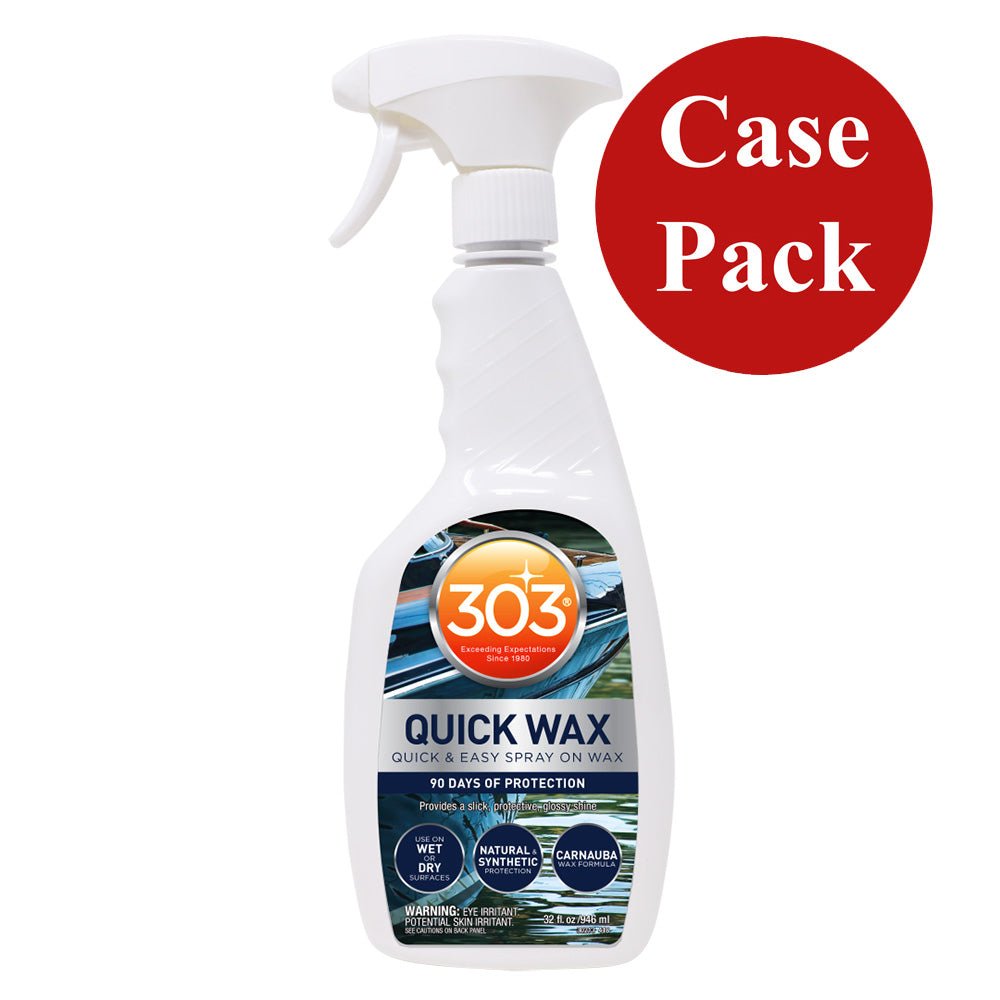 303 Marine Quick Wax - 32oz *Case of 6* - Life Raft Professionals