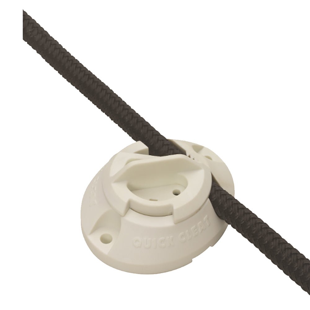 Barton Marine Quick Cleat - 5/16" - White - Life Raft Professionals