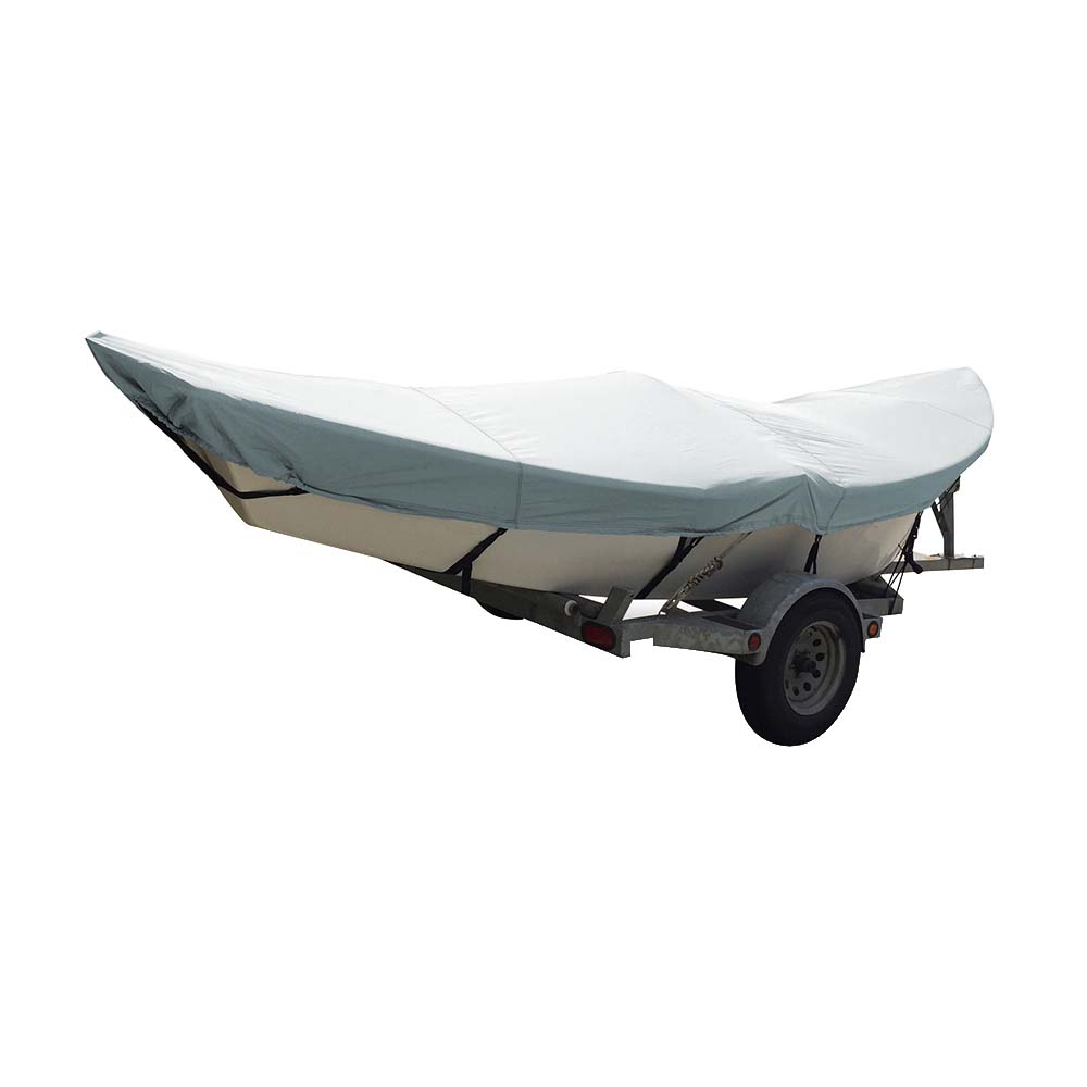 Carver Poly-Flex II Styled-to-Fit Boat Cover f/16 Drift Boats - Grey - Life Raft Professionals