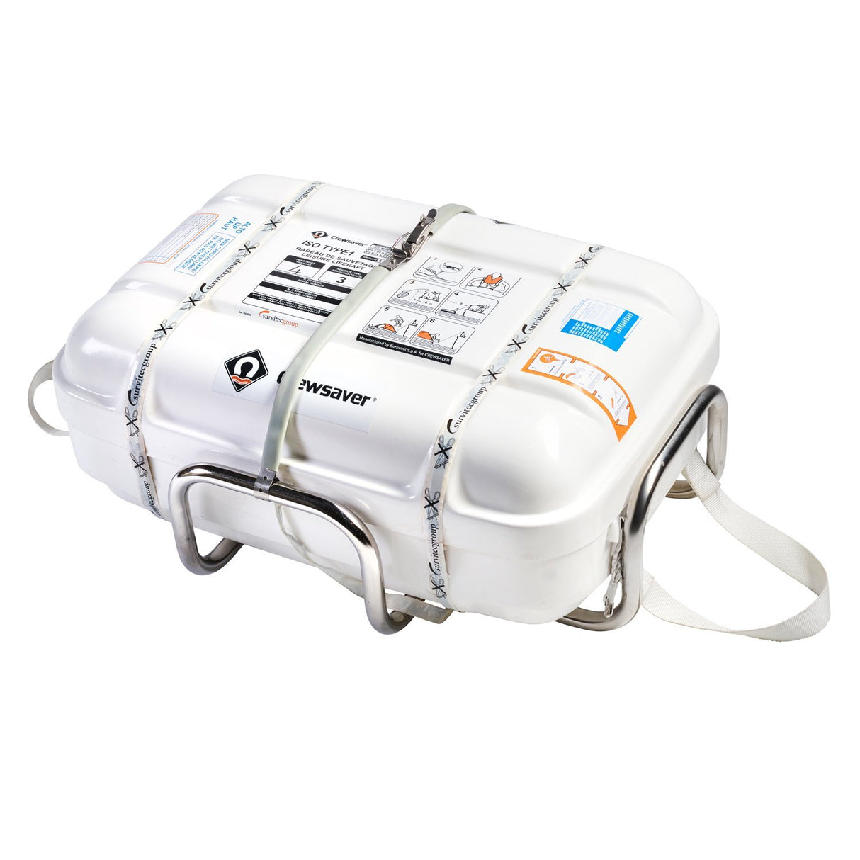 Crewsaver Adjustable Life Raft Cradle - Life Raft Professionals