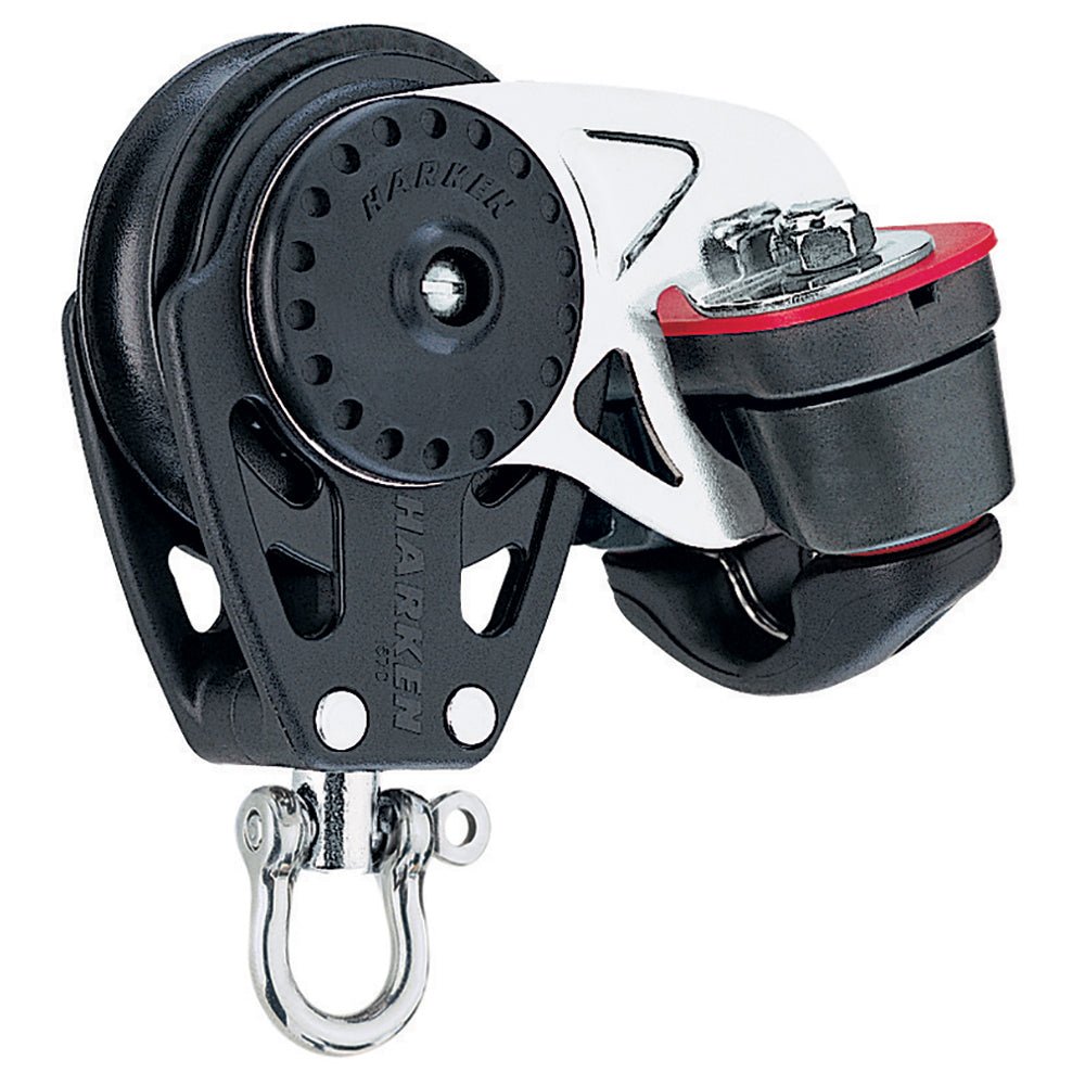 Harken 40mm Carbo Air Block w/Cam Cleat - Life Raft Professionals