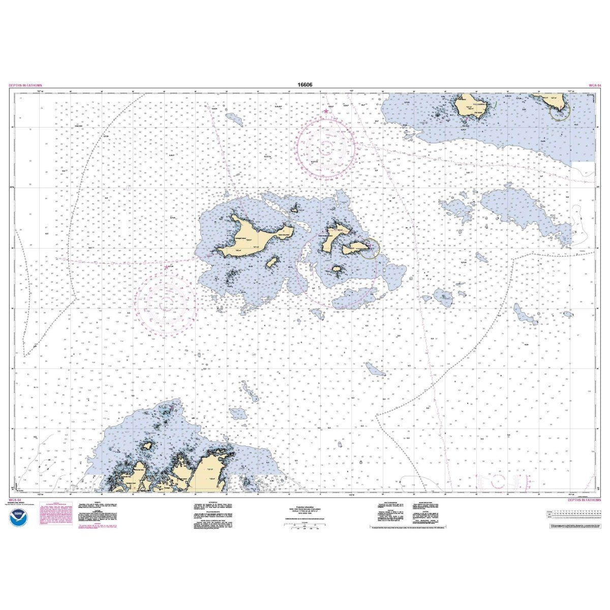 Historical NOAA Chart 16606: Barren Islands - Life Raft Professionals