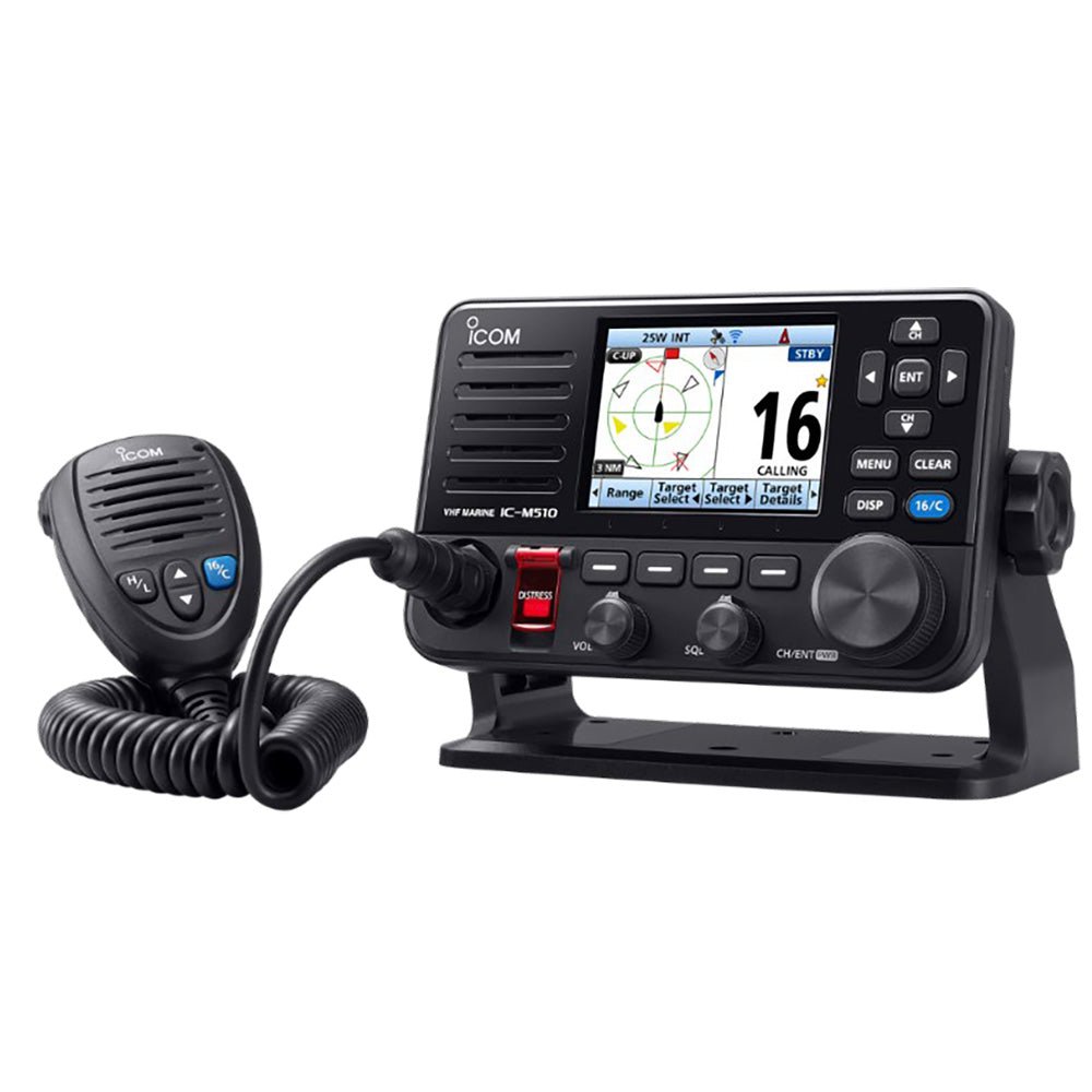 Icom M510 EVO VHF w/AIS NMEA 2000 - Life Raft Professionals