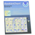 NOAA Booklet Chart 12280: Chesapeake Bay, Handy 8.5" x 11" Size. Paper Chart Book Designed for use Aboard Small Craft - Life Raft Professionals