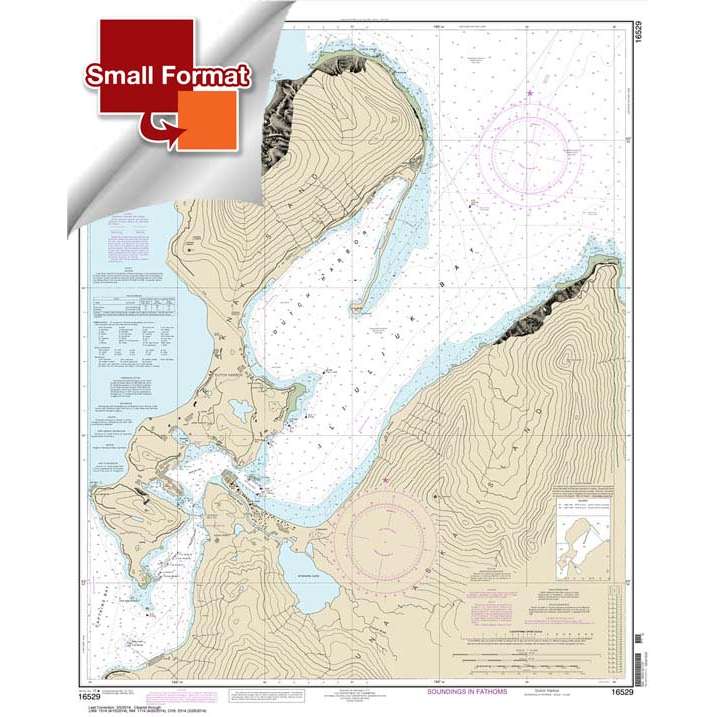 NOAA Chart 16529: Dutch Harbor - Life Raft Professionals