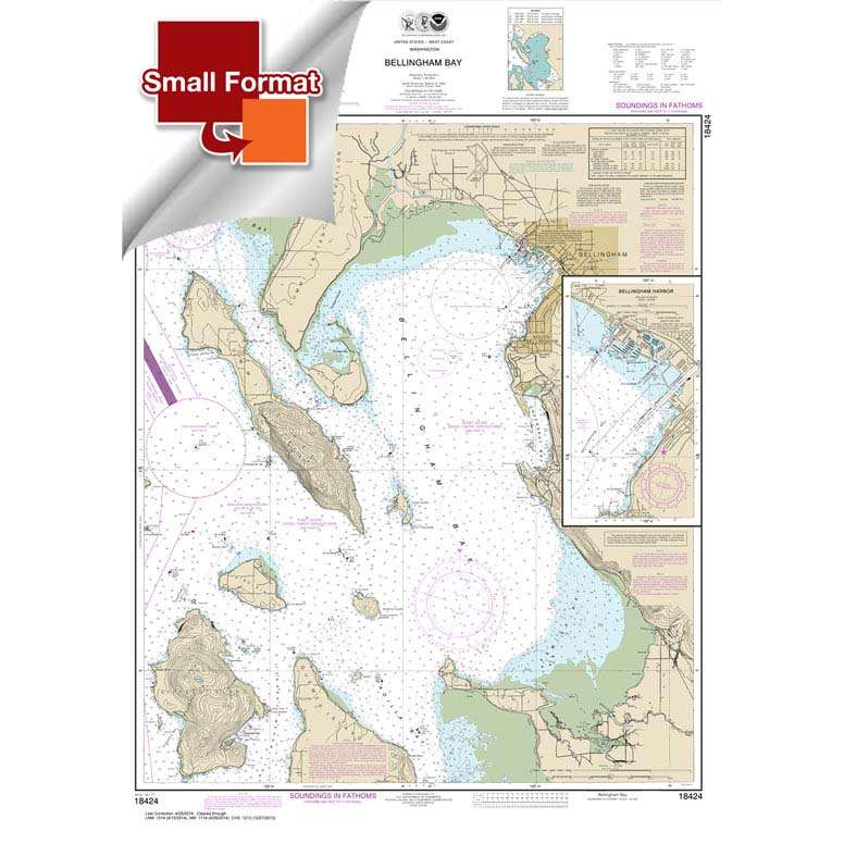 NOAA Chart 18424: Bellingham Bay; Bellingham Harbor - Life Raft Professionals
