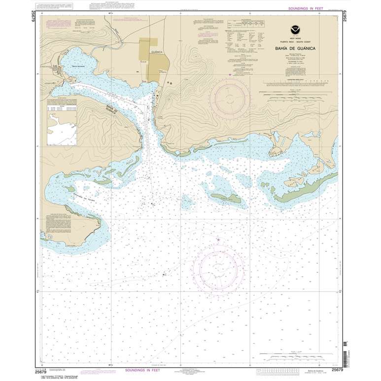 NOAA Chart 25679: Bahia de Guanica - Life Raft Professionals