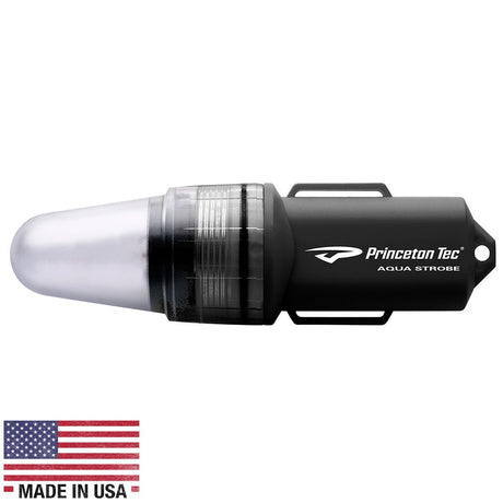 Princeton Tec Aqua Strobe LED - Black - Life Raft Professionals