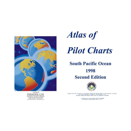 Pub. 107 Atlas of Pilot Charts South Pacific - Life Raft Professionals