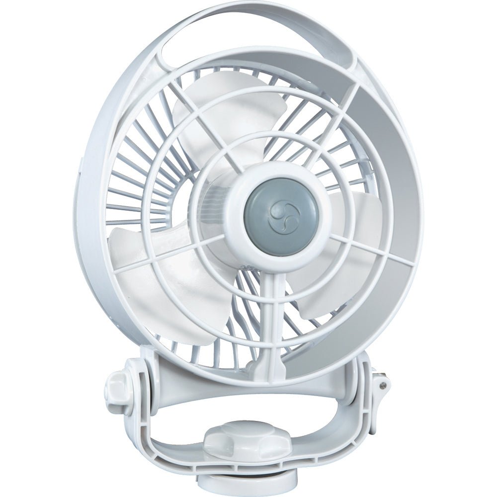 SEEKR by Caframo Bora 748 12V 3-Speed 6" Marine Fan - White - Life Raft Professionals
