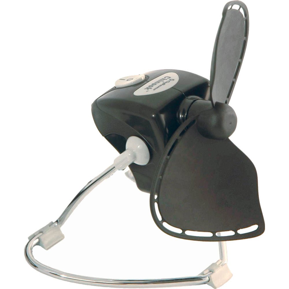 SEEKR by Caframo Chinook 707 120V AC 2-Speed 7" Fan - Black - Life Raft Professionals