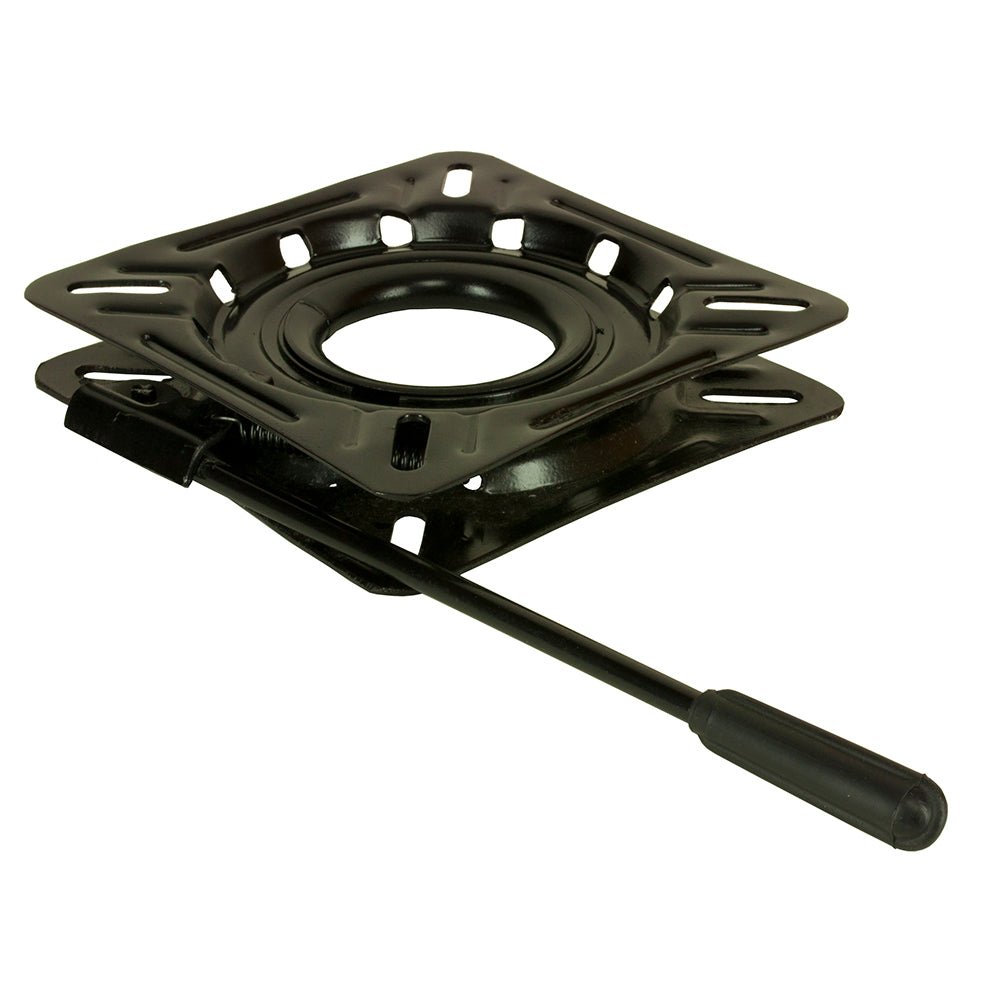 Springfield 12-Way Locking Swivel Seat Mount - E-Coat Finish - Life Raft Professionals