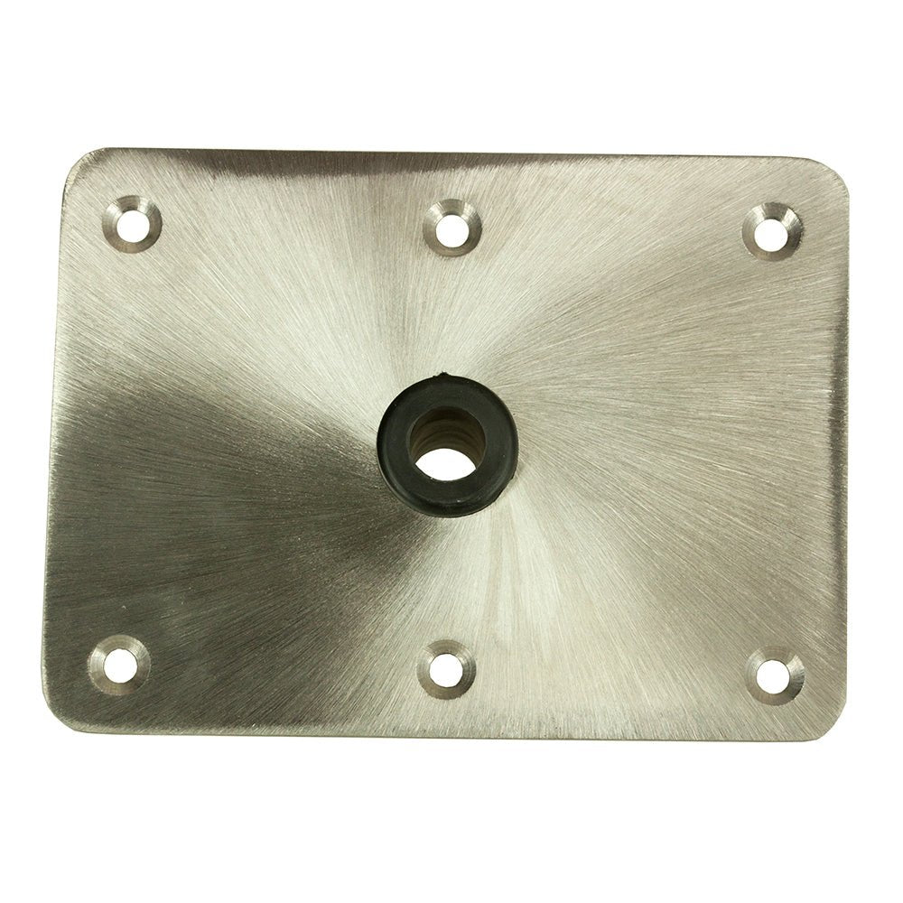 Springfield KingPin 6" x 8" - Stainless Steel - Rectangular Base (Standard) - Life Raft Professionals