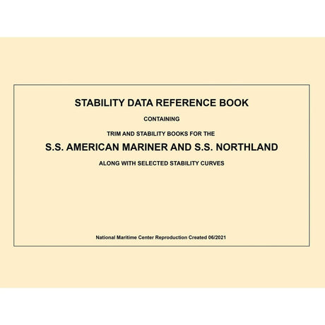 Stability Data Reference Book Updated 2021 Edition - Life Raft Professionals