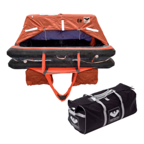 Viking USCG Approved Coastal Life Raft, 4-6 Person - Life Raft Professionals