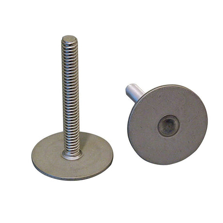 Weld Mount 1.5" Tall Stainless Stud w/1/4" x 20 Threads - Qty. 10 - Life Raft Professionals
